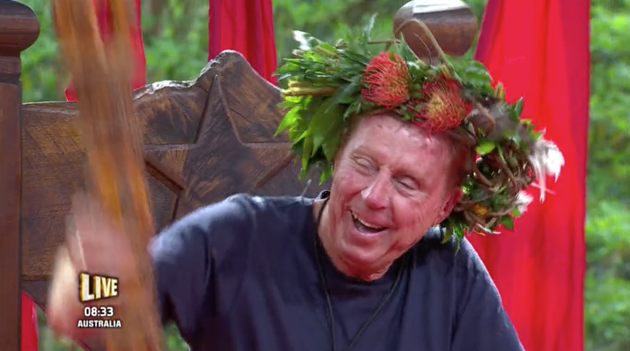 Harry Redknapp I'm A Celebrity finale