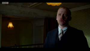 rupert grint abc murders poirot (credit: BBC)
