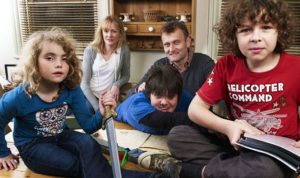 The Brockman family outnumbered