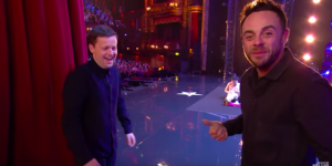Dec Donnelly and Ant McPartlin on BGT