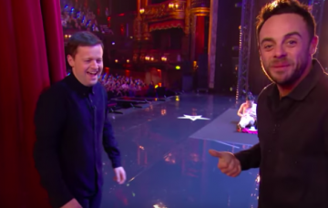 Dec Donnelly and Ant McPartlin on BGT
