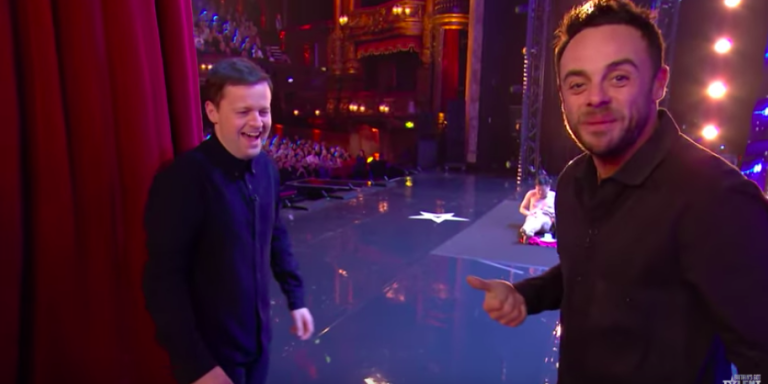 Ant has now returned to working on Britain's Got Talent after his break 
