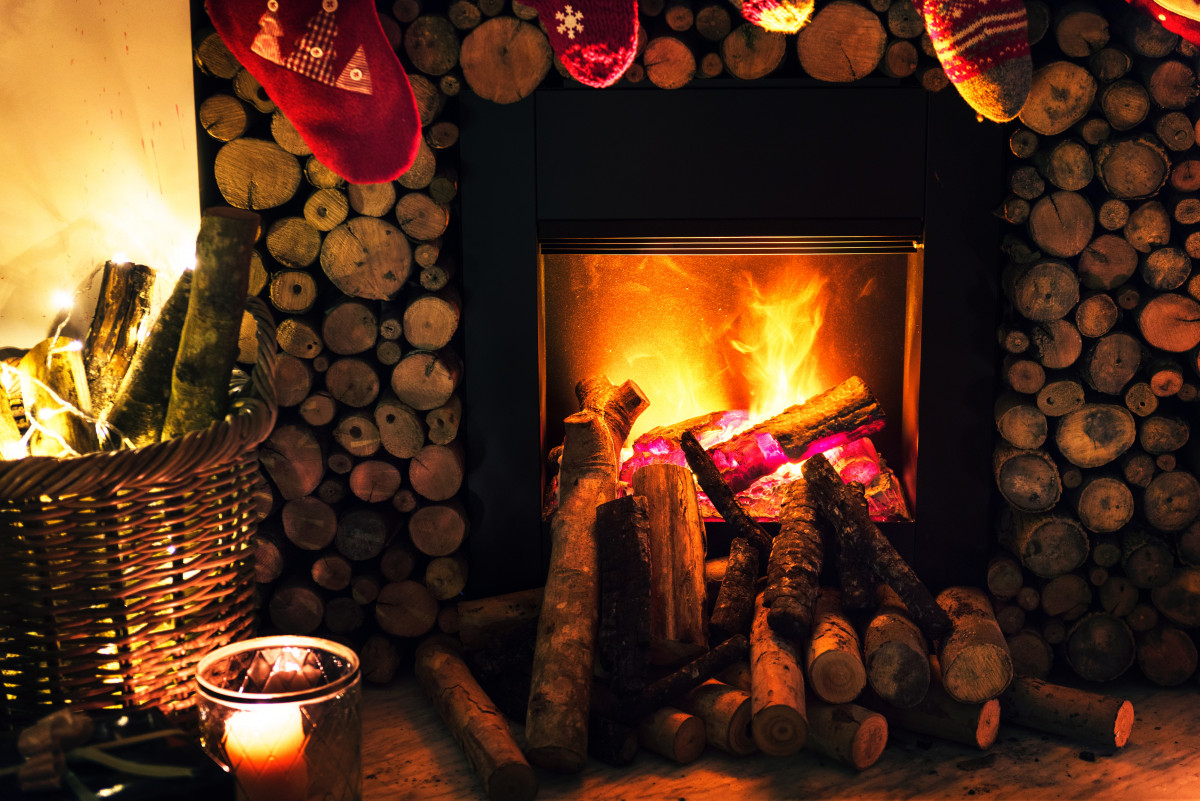 Christmas fire