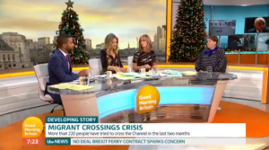 Bridget Chapman on GMB