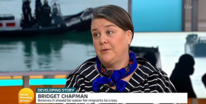 Bridget Chapman on GMB