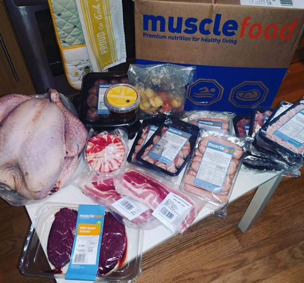 MuscleFood Christmas hamper