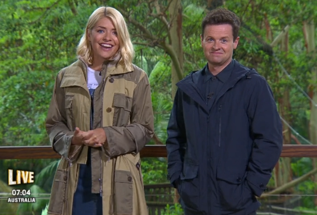 Holly Willoughby and Dec Donnelly on IAC
