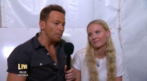 Joe Swash and James McVey's girlfriend on Extra Camp