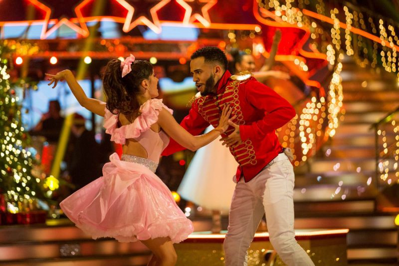 Janette and Aston Strictly Christmas 2018