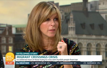 Kate Garraway on GMB