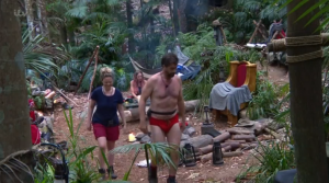 Emily Atack and Nick Knowles