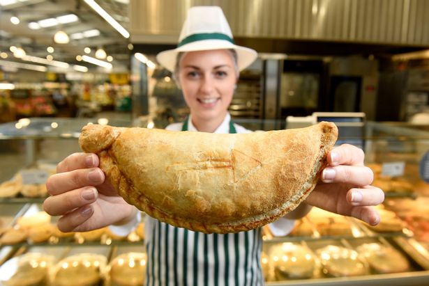 Morrisons Christmas pasty