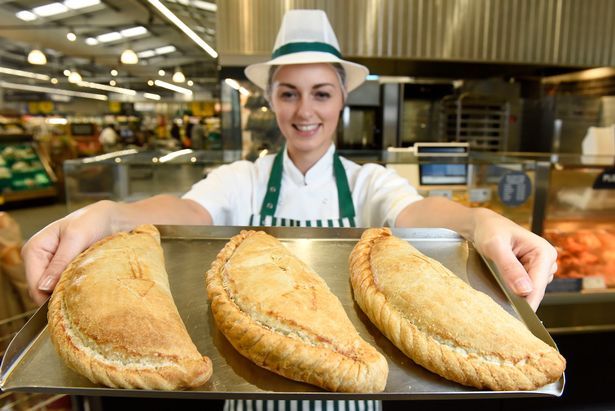 Morrisons' Christmas pasty