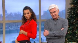 Rochelle Humes and Phil Schofield on This Morning