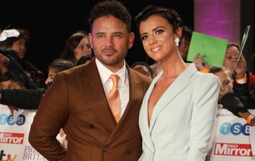 Ryan Thomas and Lucy Mecklenburgh at The Pride of Britain Awards 2018