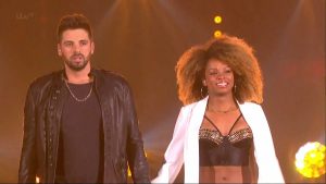 Fleur on the X Factor in 2014