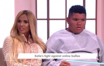 Katie Price and son HArvey on Loose women