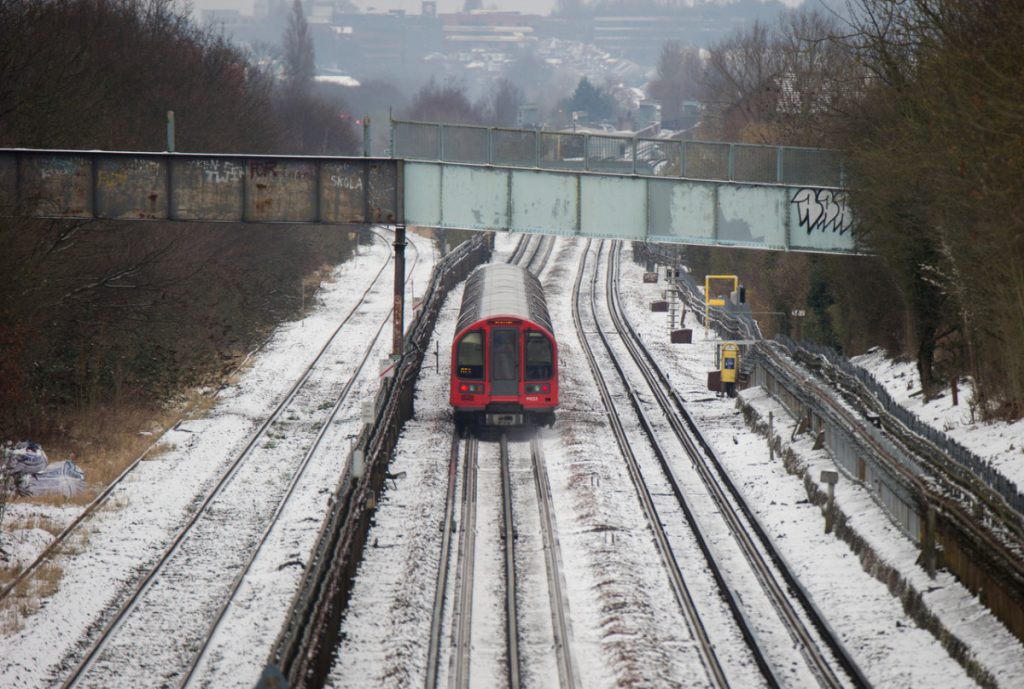 Snow train WENN