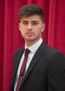 Owen Warner at the British Soap Awards 2018