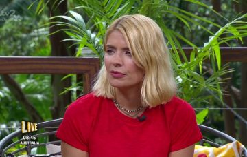 Holly Willoughby on Extra Camp