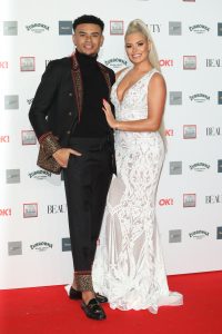 Megan Barton and Wes Nelson at The Beauty Awards with OK! 2018 held at the Westminster Plaza - Arrivals
