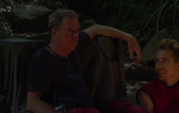Harry Redknapp and James McVey in the IAC jungle