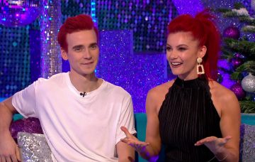 Joe Sugg and Dianne Buswell on SCD It Takes Two