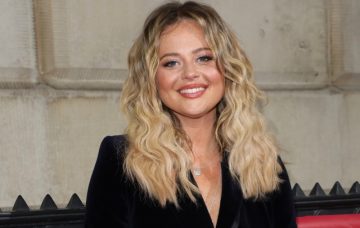 Emily Atack at The Military Awards 2018 (Credit: WENN.com)