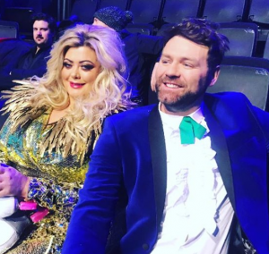 GC nad Brian backstage on DOI