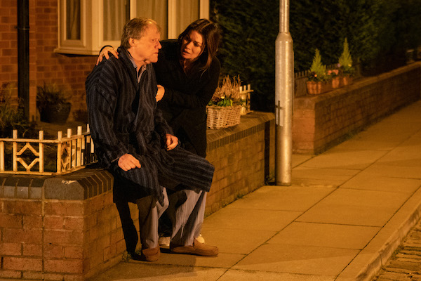 Carla and Roy in Coronation Street 