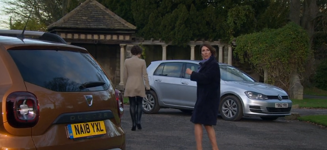 The car was at the proposal Emmerdale Credit: ITV