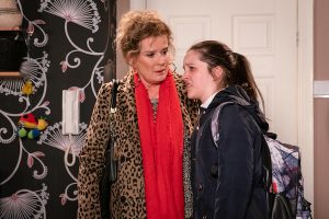Bev plays Liz on the Street (Credit: ITV)
