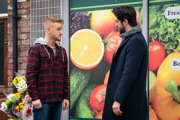 Adam is closing in on the truth about Gary (Credit: ITV)