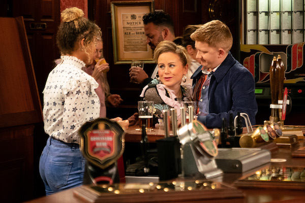 Gemma, Emma and Chesney in Coronation Street 