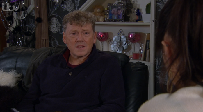 Daz ultimatum from Kerry ITV Emmerdale