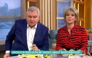 Eamonn and Ruth masturbation debate Credit: ITV