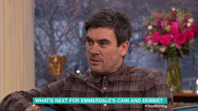Jeff Hordley on This Morning Credit: ITV