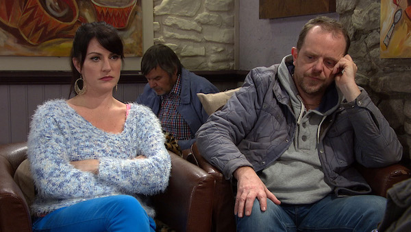 Dan and Kerry argue in Emmerdale 