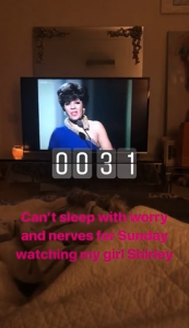 Gemma shares a picture from her bed on Instagram Stories