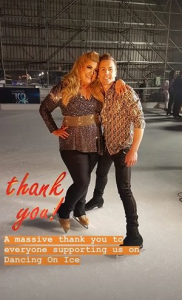 Gemma Collins and Matt Evers 