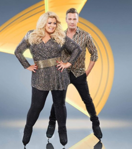 Gemma Collins and Matt Evers Dancing on Ice (Credit: ITV)