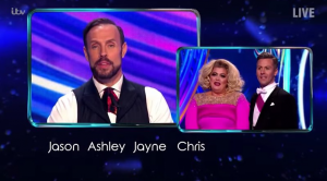 Jason gave Gemma and Matt a score of three