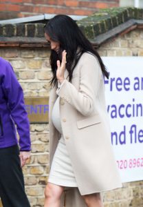 The Duchess waved to fans