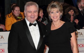 National Television Awards 2019 Red Carpet Arrivals London O2 Greenwich Pictured: Eamonn Holmes,Ruth Langsford Ref: SPL5057201 220119 NON-EXCLUSIVE Picture by: Grant Buchanan / SplashNews.com Splash News and Pictures Los Angeles: 310-821-2666 New York: 212-619-2666 London: 0207 644 7656 Milan: 02 4399 8577 photodesk@splashnews.com World Rights