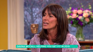 Davina McCall on This Morning