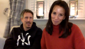 Andrea McLean and husband Nick Feeney (Credit: Facebook/This Girl Is On Fire)