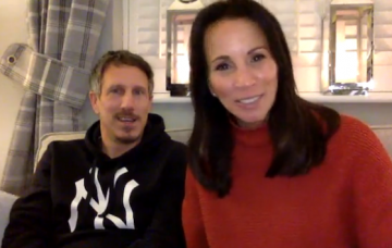 Andrea McLean and husband Nick Feeney (Credit: Facebook/This Girl Is On Fire)