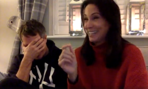 Andrea McLean and husband Nick Feeney (Credit: Facebook/This Girl Is On Fire)