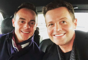 Ant McPartlin, Declan Donnelly (Credit: Instagram @antanddec)