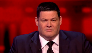 Mark as his alter ego ‘The Beast’ on The Chase (Credit: ITV)